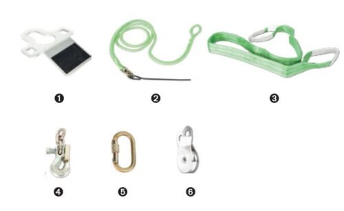 Kit d'Accessoires Hors Route Portable Winch PCA-HOS