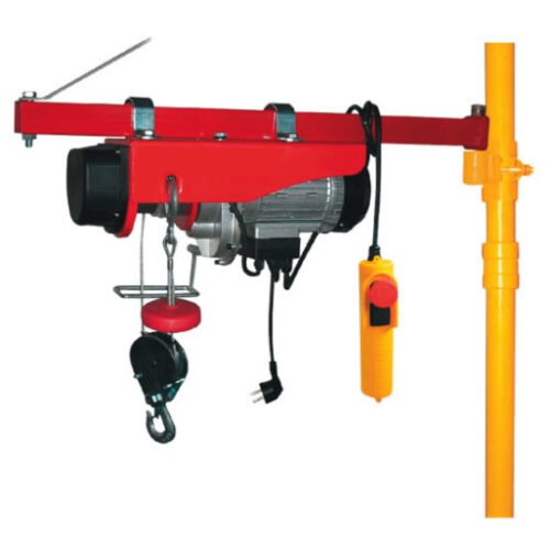 Treuil / Palan électrique 200/400 kg 10-5 m/min 12 m 0.88 kW
