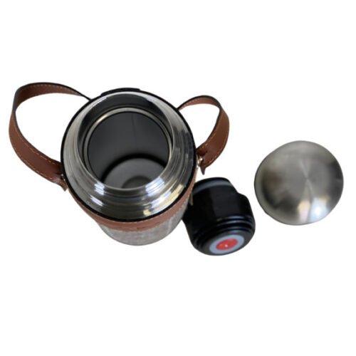 Thermos 1L en Tweed "La Passion" Brun – Image 4