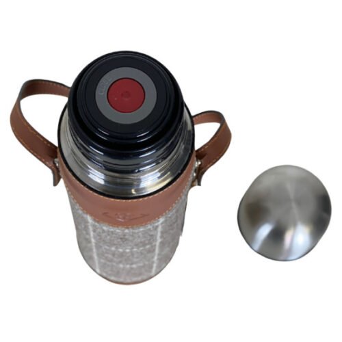 Thermos 1L en Tweed "La Passion" Brun – Image 5