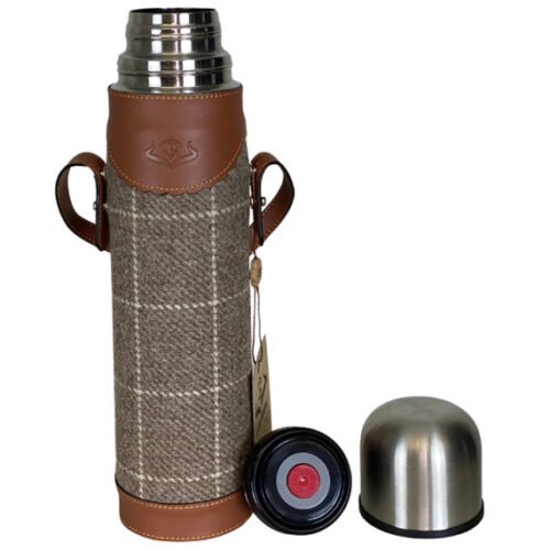 Thermos 1L en Tweed "La Passion" Brun – Image 6