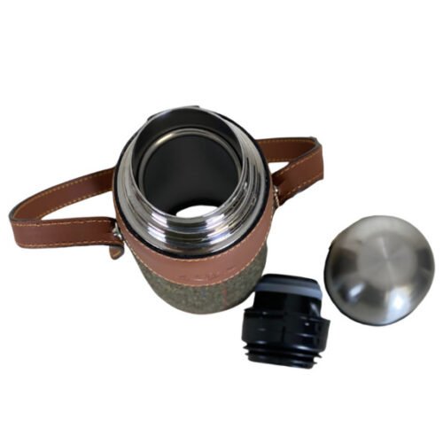 Thermos 1L en Tweed "La Passion" Brun – Image 7