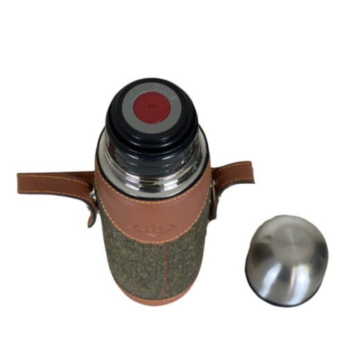 Thermos 1L en Tweed "La Passion" Brun – Image 8