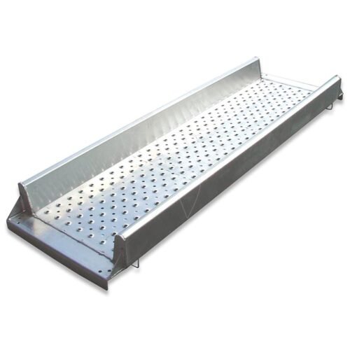 W&EID Plateforme de Pesée Bétail en Aluminium – 2200 mm x 650 mm