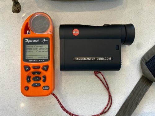 Pack Télémètre Leica 2800.COM & Anémomètre Kestrel 5700 Elite