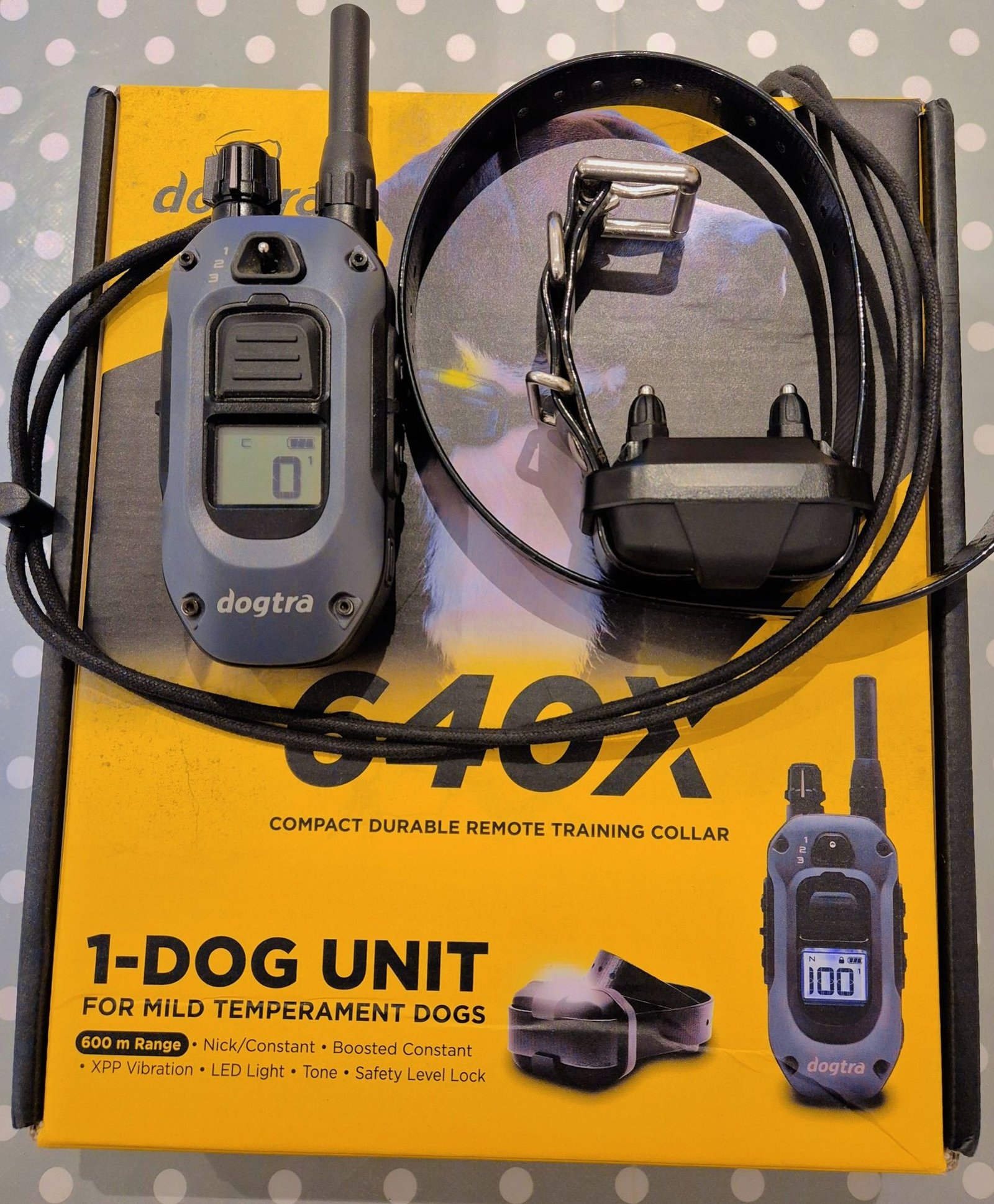 COLLIER DE DRESSAGE DOGTRA 640X Kit 1- Chien ( 280X ) version EU – Image 5