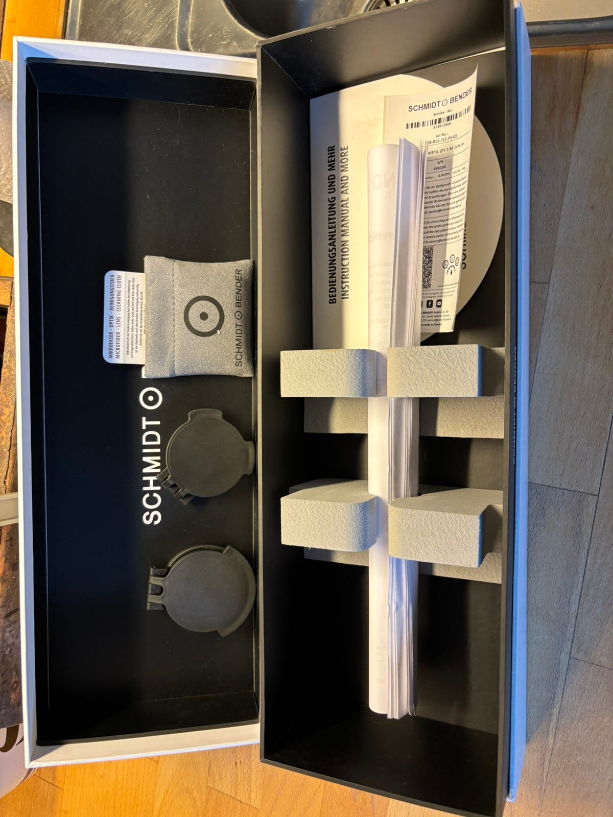 Schmidt & Bender 3-18x42 Meta (Occasion État Neuf) – Image 6