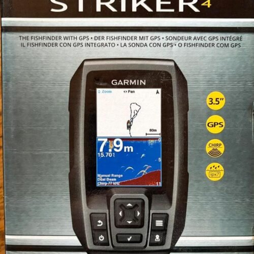 Sondeur Garmin Striker 4 – Technologie CHIRP et GPS Intégré
