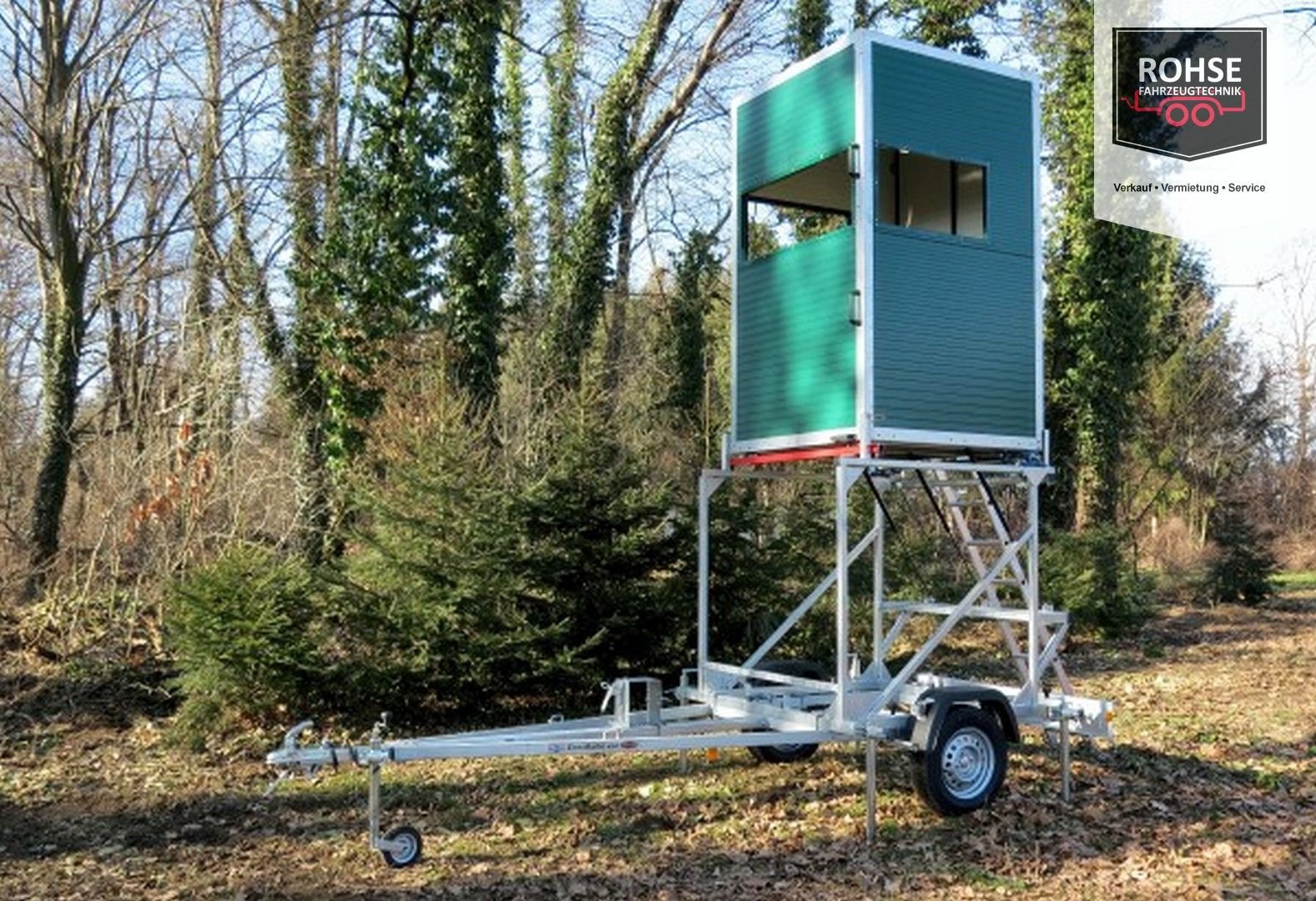 Affût de Chasse Mobile Premium – Hauteur de Tir 3,10 m – Image 8