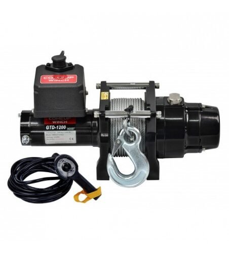 Treuil de Levage Électrique ComeUp GTD-1200 – 12V (Capacité 550 kg)