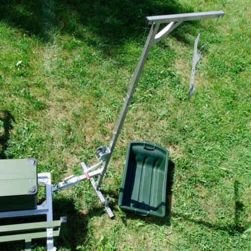 Potence de Chasse Inox avec Treuil – Charge 150 kg