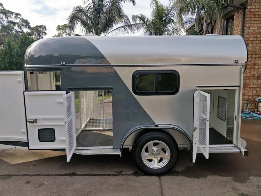 Remorque Canine K9 Premium – 4 Compartiments Individuels – Image 2