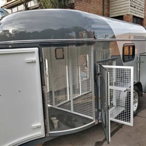 Remorque Canine K9 Premium – 4 Compartiments Individuels