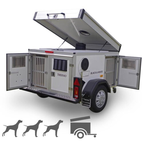 Remorque WT-Metall Thermo 3 avec toit de rangement