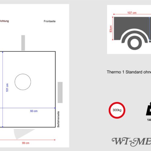 Remorque WT-Metall Thermo 1 Standard