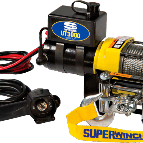 Treuil Électrique Superwinch UT3000 – 12V (Capacité 1 360 kg)