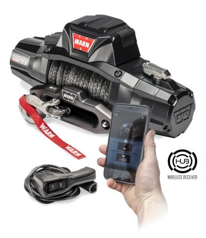 Treuil WARN ZEON XD 10 – 4.5 Tonnes (12V) – Corde Synthétique 30m – Image 5