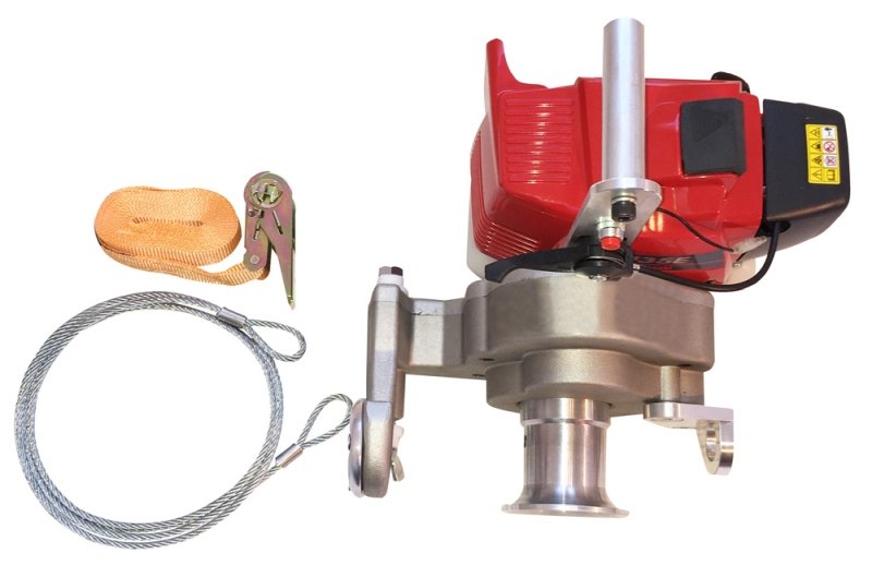 Treuil Cabestan Portable Berger & Schröter – Moteur Honda GX35 – Image 2