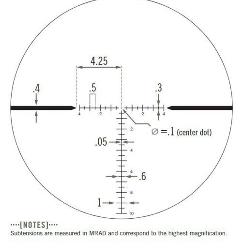 Vortex Razor HD LHT 3-15×42 Lumineuse – RZR-31502 (Occasion)