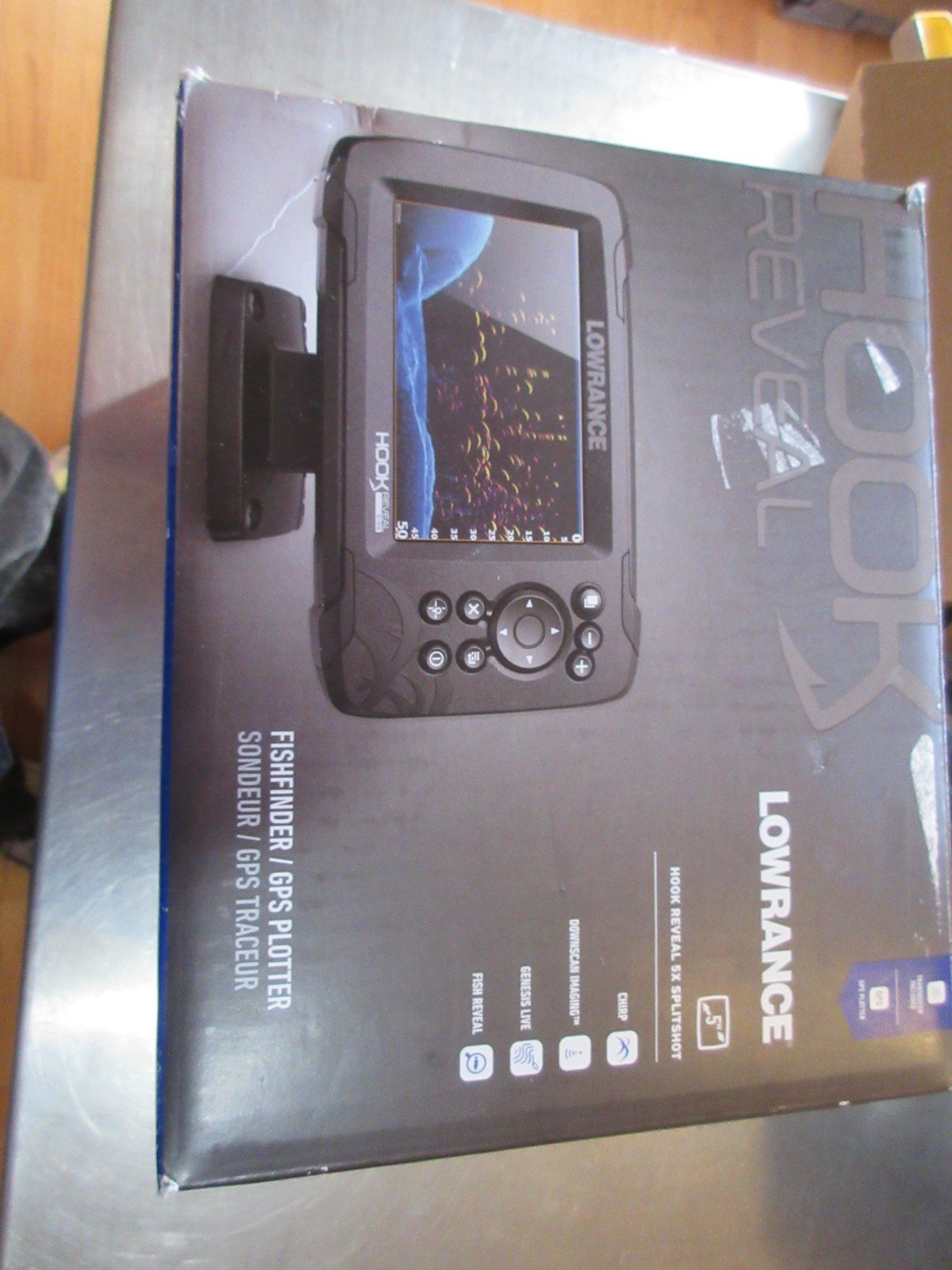 Sondeur GPS Lowrance HOOK Reveal 5 – Sonde 600W (Occasion) – Image 6