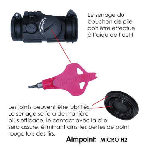Point rouge Aimpoint Micro H2