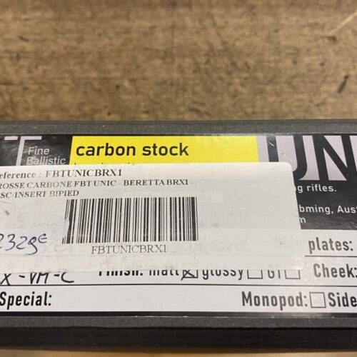 Ensemble Crosse et Devant Carbone FBT UNIC pour Beretta BRX1