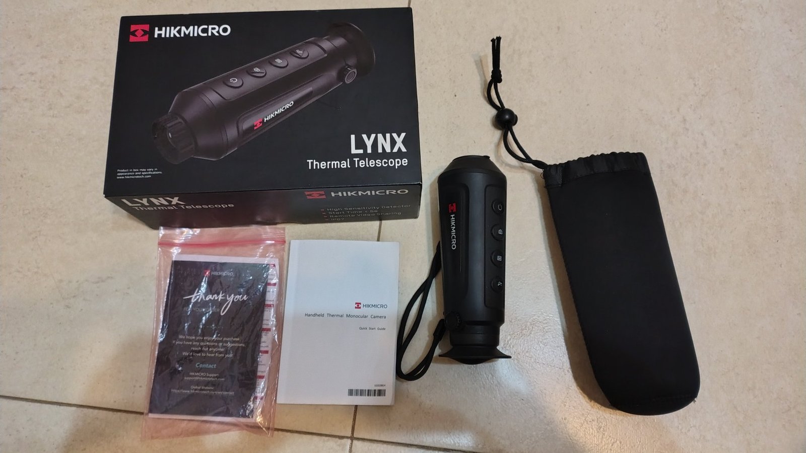 Monoculaire Thermique Hikmicro Lynx Pro LE15 Occasion | Prix Mini