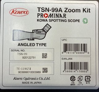 Longue-Vue Kowa Prominar TSN-99A + Oculaire 30-70x Occasion